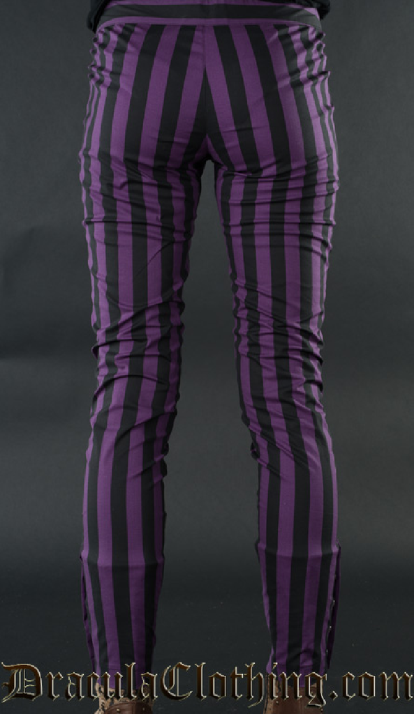 Steampunk 2025 striped leggings