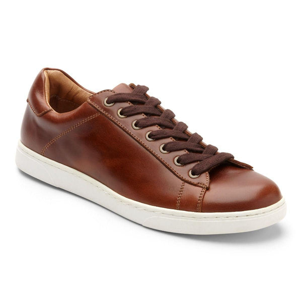Vionic Mens Baldwin Lace-up Leather Sneaker.